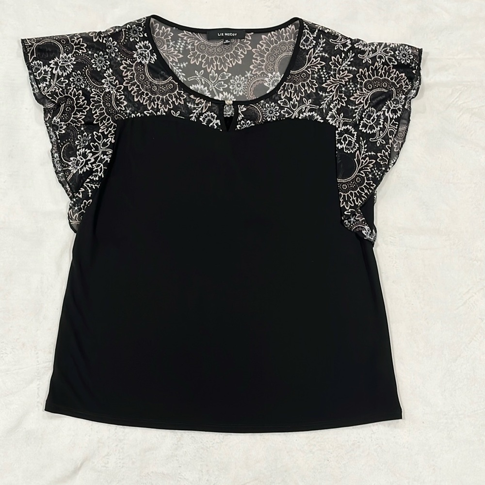Liz McCoy Beautiful Black Top